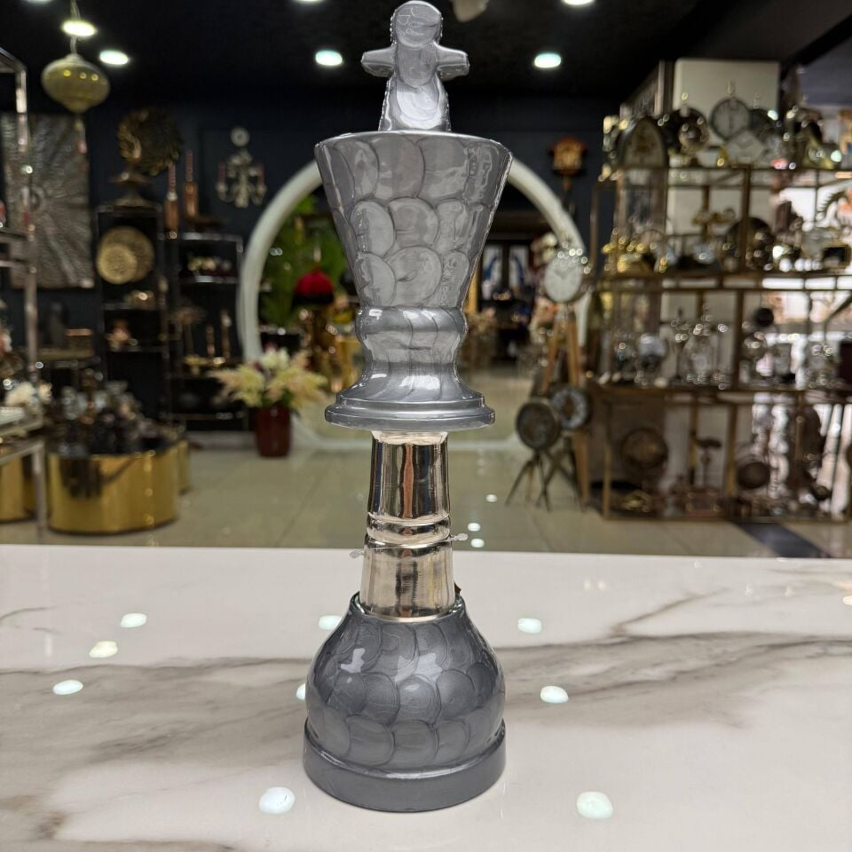 SATRANÇ TAŞI FORMLU OBJE (ŞAH)