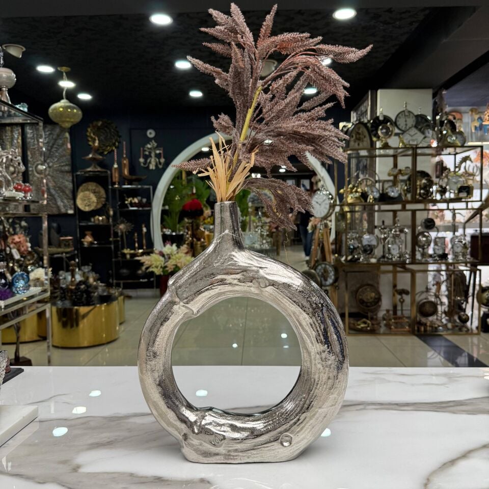 MODERN HALKA FORMLU DÖKÜM DEKORATİF VAZO