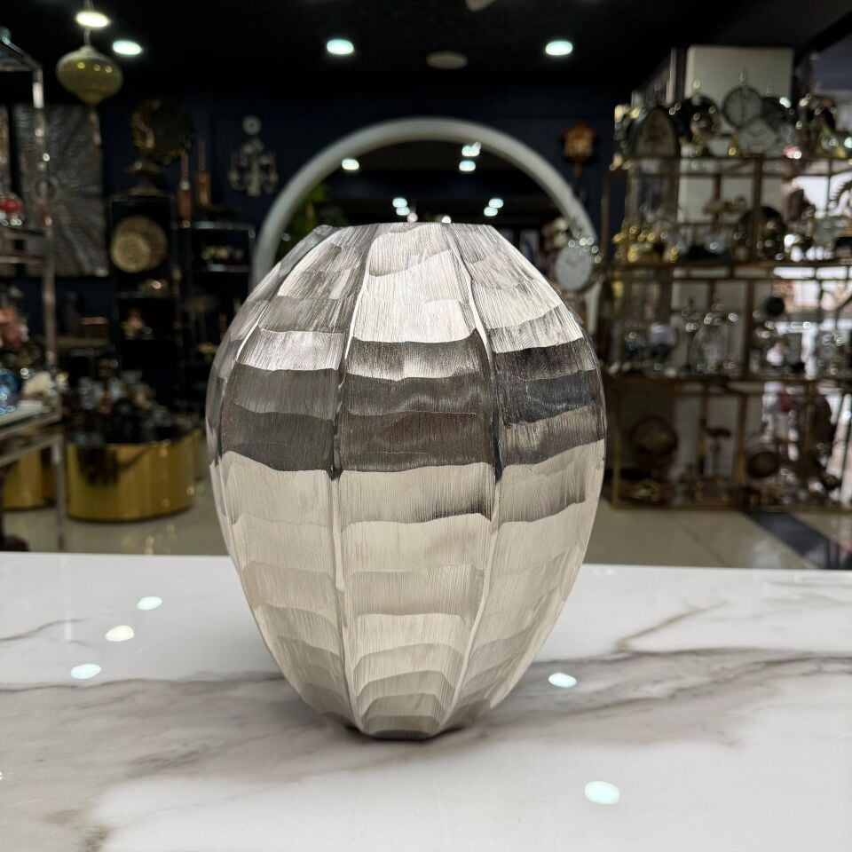 MODERN GEOMETRİK DÖKÜM DEKORATİF VAZO