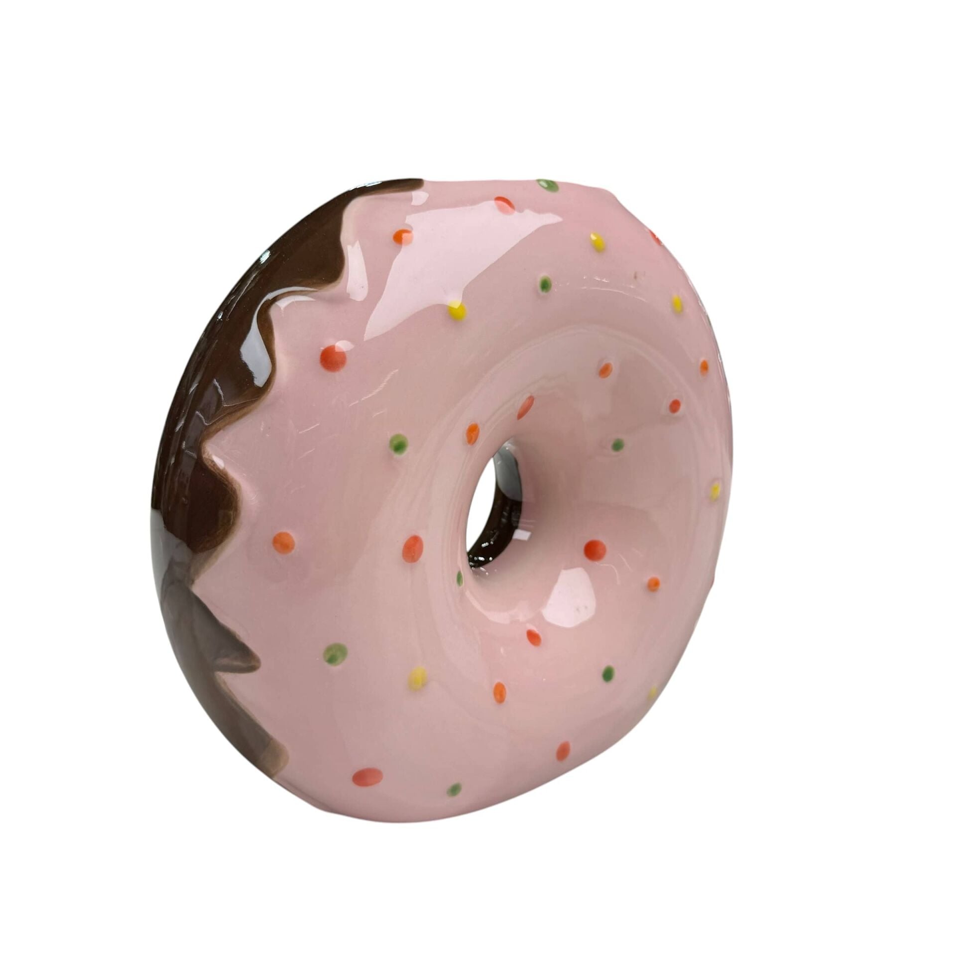 DONUT TASARIMLI SERAMİK VAZO