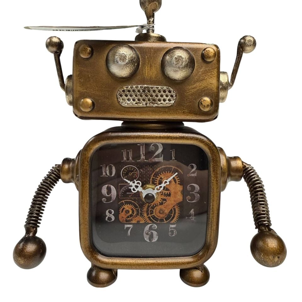 RETRO ROBOT MASA SAATİ