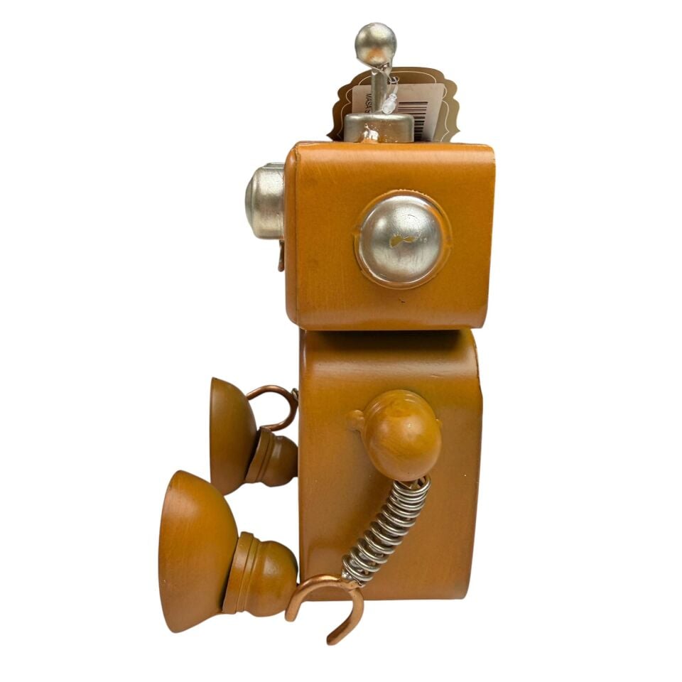DEKORATİF ROBOT MASA SAATİ