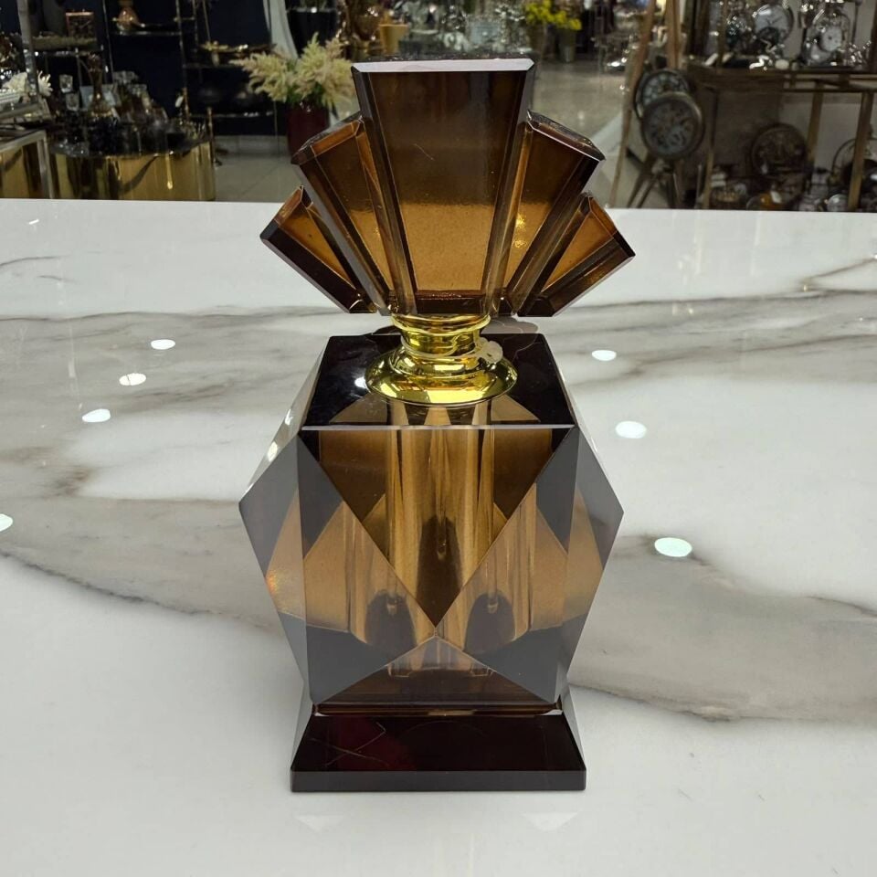 KRİSTAL DEKORATİF PARFÜM ŞİŞESİ