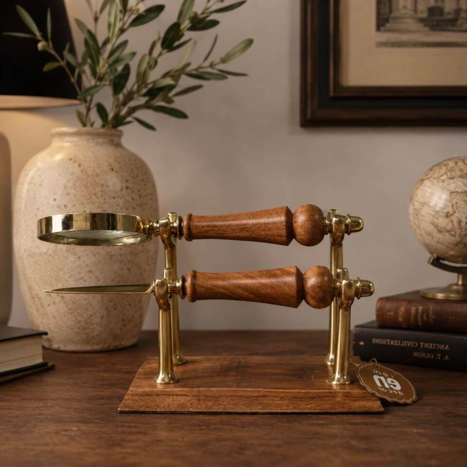 BÜYÜTEÇ VE ZARF AÇACAĞI SETİ