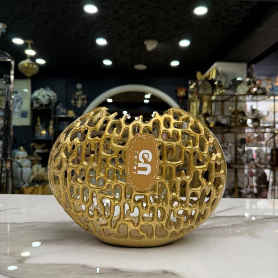 DÖKÜM GOLD VAZO